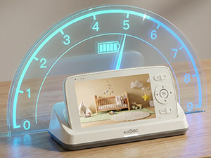 smart baby monitor with camera and audio wifi & no wifi modes ai cry detection night vision 1080p
