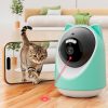 aliobc pet camera indoor cat camera with phone app, night vision & motion detection alerts
