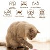 aliobc pet camera with phone app, auto tracking, 2k cat camera, privacy mode, 2 way audio, dual band wifi indoor pet cam night vision, 355° pan（sky blue）